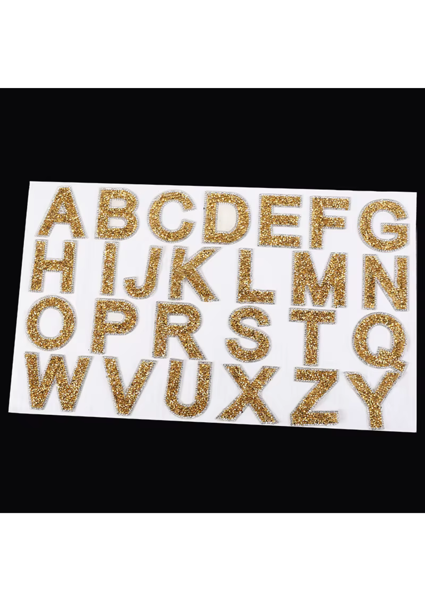 Diamond Letter Decals