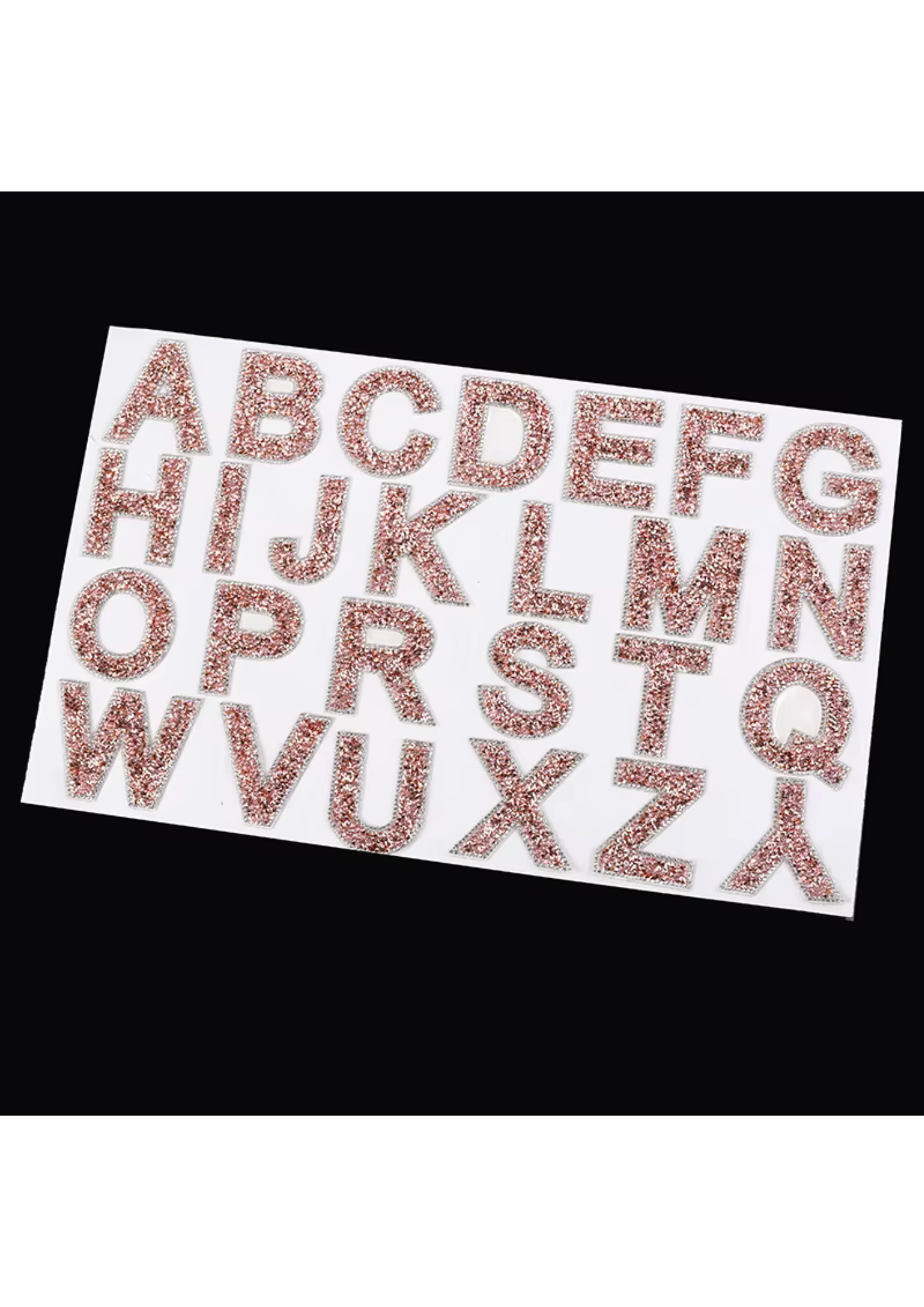 Diamond Letter Decals