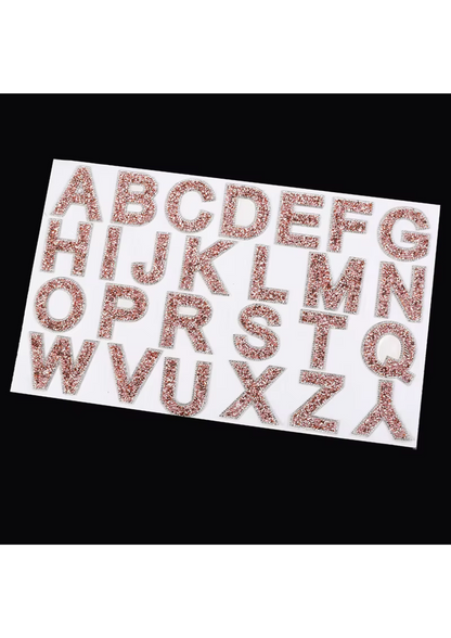Diamond Letter Decals
