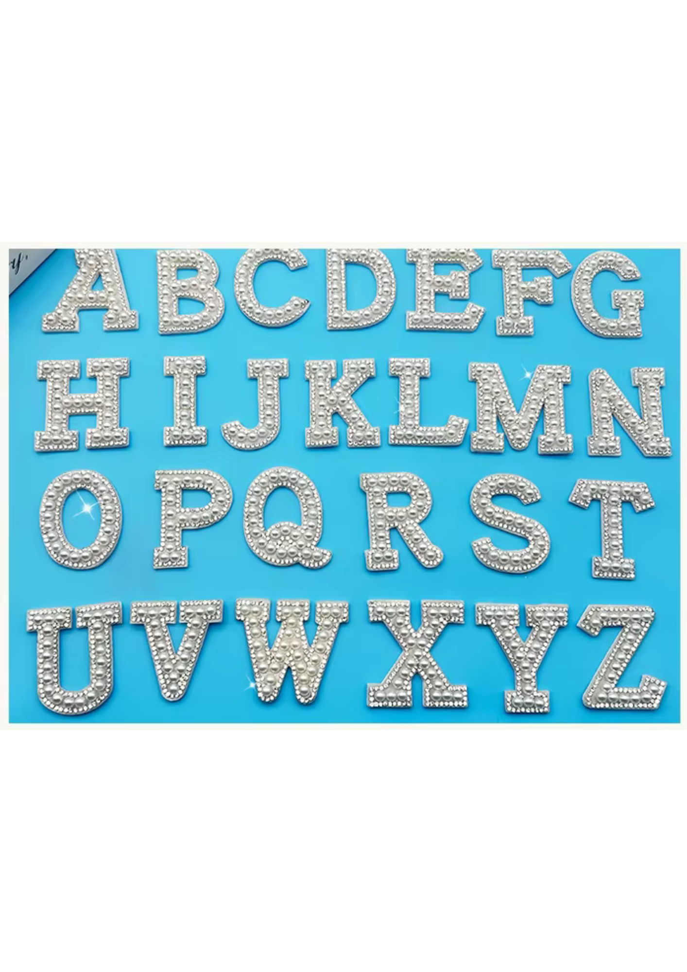 Pearly Things Letter Decals