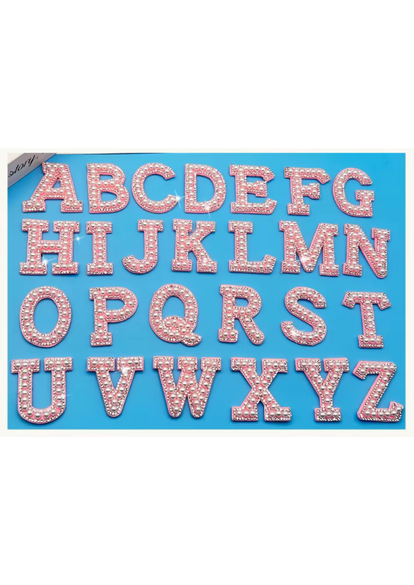Pearly Things Letter Decals