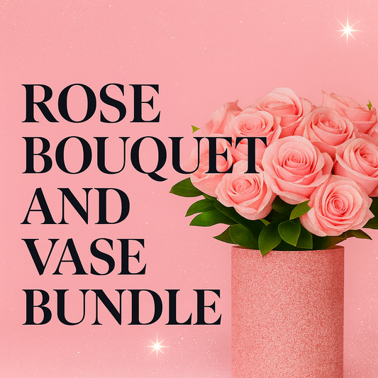 Bouquet & Vase Bundle
